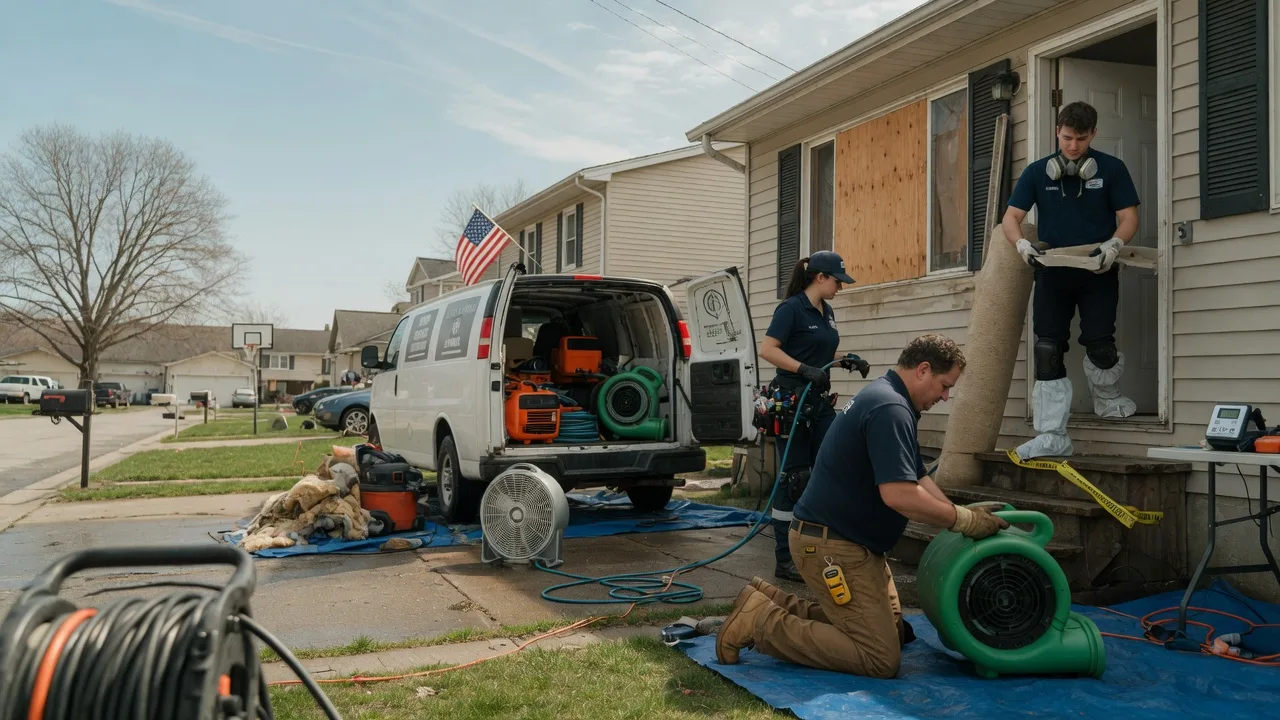 Water Damage Restoration in Milford, OH near me
